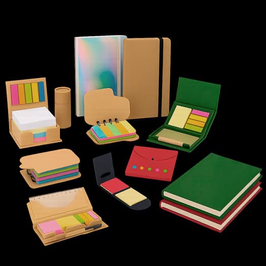 Kit corporativo ecoamigable con productos de Krea Merch